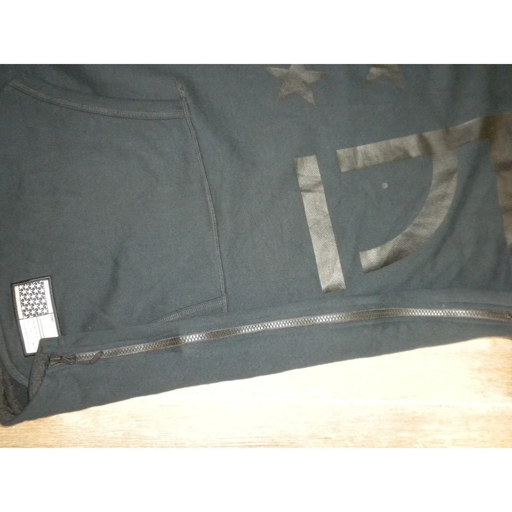 Nike Hoodie Sweatshirt Mens LT Black‎ Air Pivot V3 Side Zip Short Sleeve B Ball